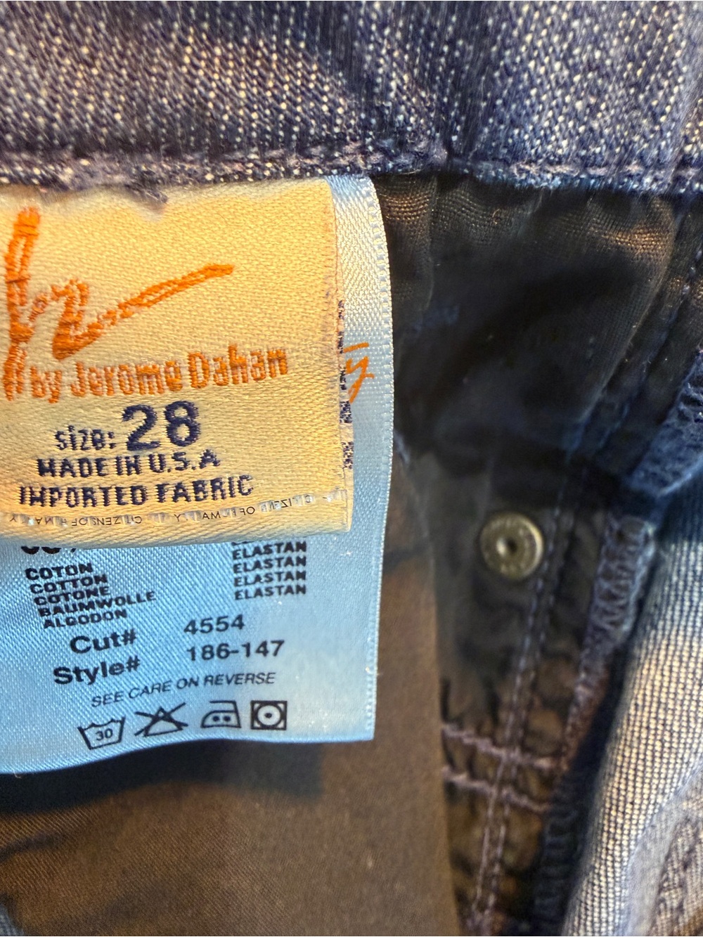 Citizens of Humanity Berkin Wide Leg Jeans Size 28 Low Rise Stretch Denim - Picture 10 of 10